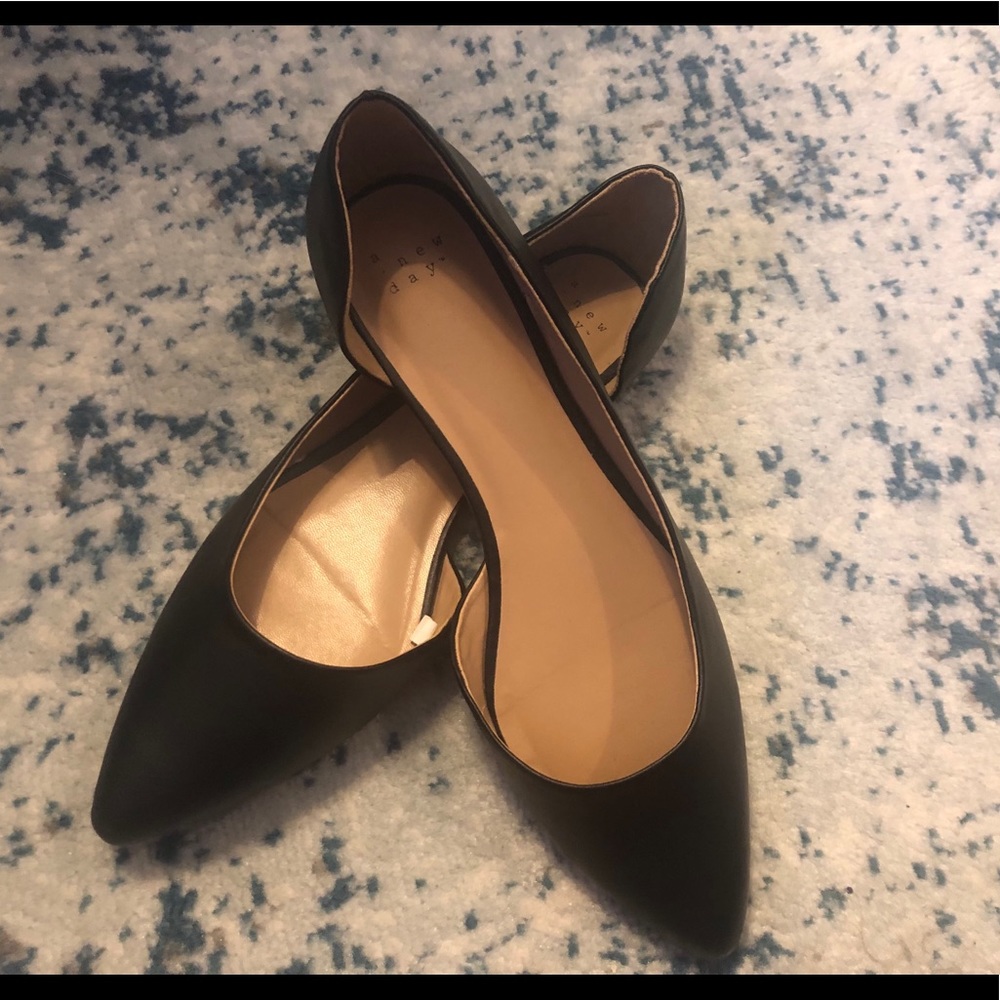 A New Day Black Flats